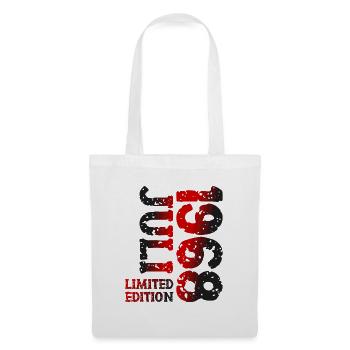 1968 Juli Limited Edition Geburtstag Geschenk - Stoffbeutel - Weiß - Vorne