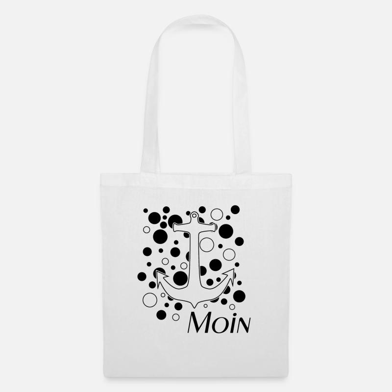 Moin - Stoffbeutel - Weiß