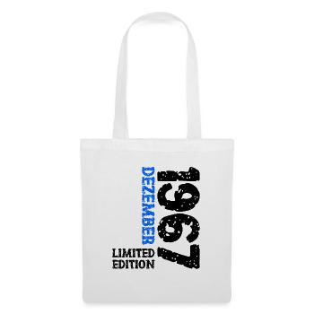 1967 December Limited Edition 56th Birthday Decoration - Tote Bag - white - Front