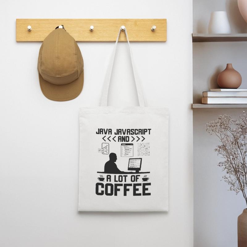 Café Codage Programmeur Codeur Développeur Nerd Coff Sac en tissu