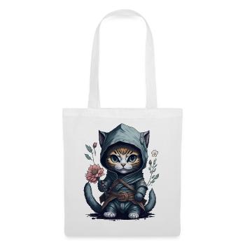 The Ninja Cat – incredible and unforgettable - Tote Bag - white - Front