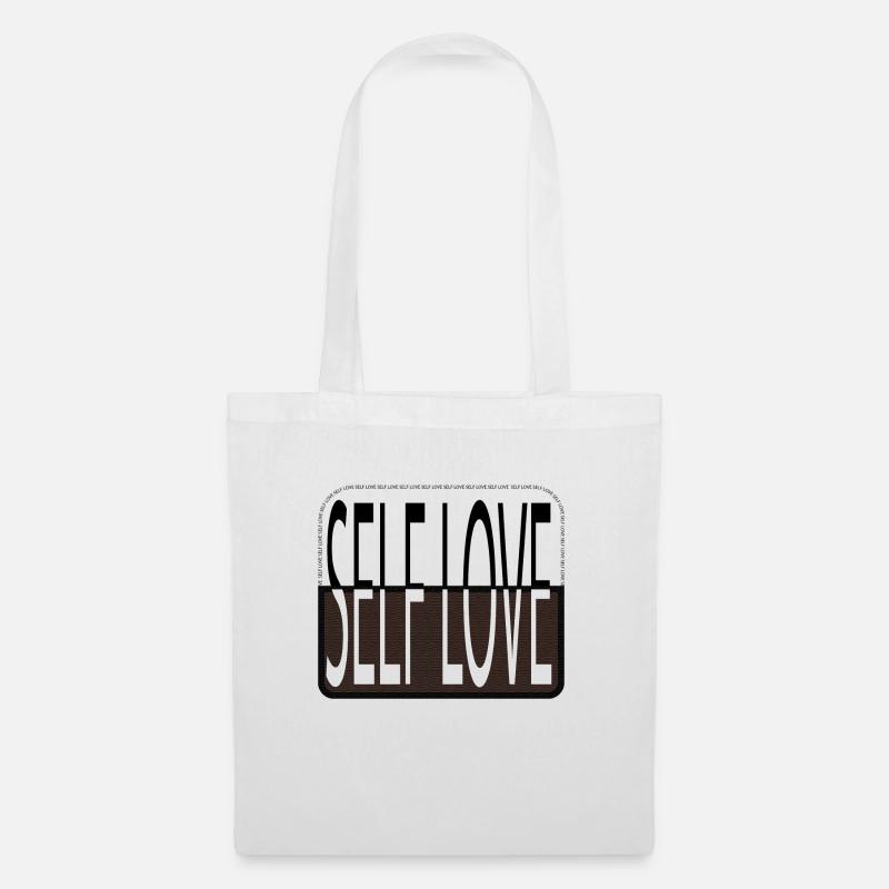 SELF LOVE - Tote Bag - white