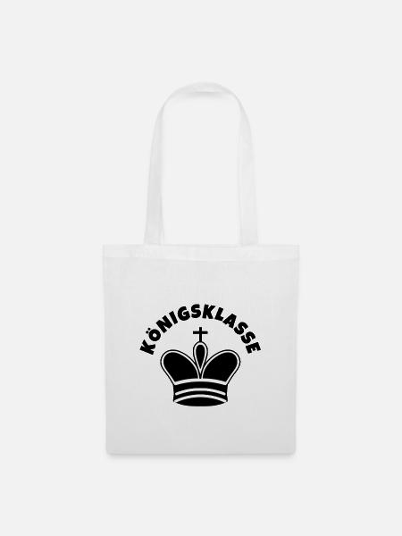 Königsklasse - Stoffbeutel - Weiß