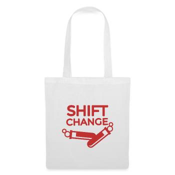Shift Change - Stoffbeutel - Weiß - Vorne