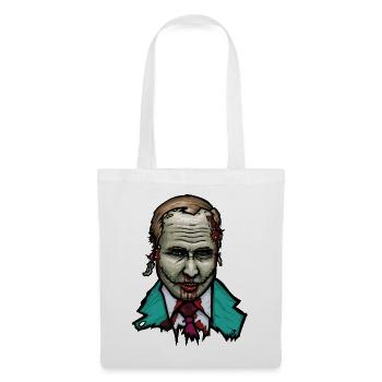 Poutine dans le style zombie - Sac en tissu - blanc - Devant