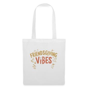 Friendship Thanksgiving, Grateful Friends - Tote Bag - white - Front