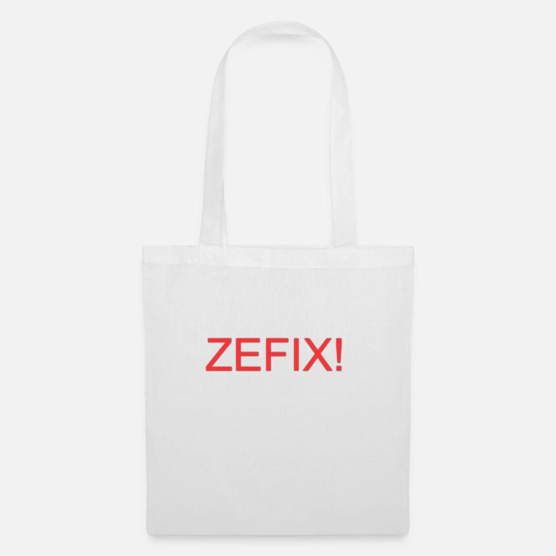 Zefix - Stoffbeutel - Weiß