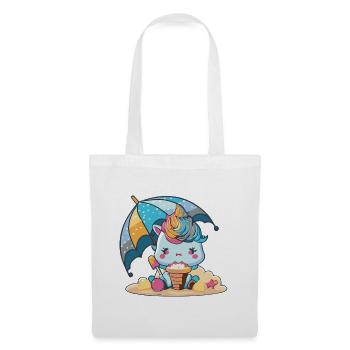 Unicorn essentials - a must-have for the summer - Tote Bag - white - Front