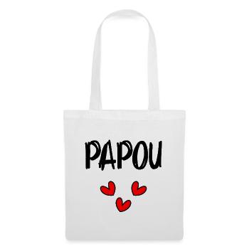 PAPUAN. DAD. FATHER'S DAY. HAPPY DADDY'S DAY - Tote Bag - white - Front