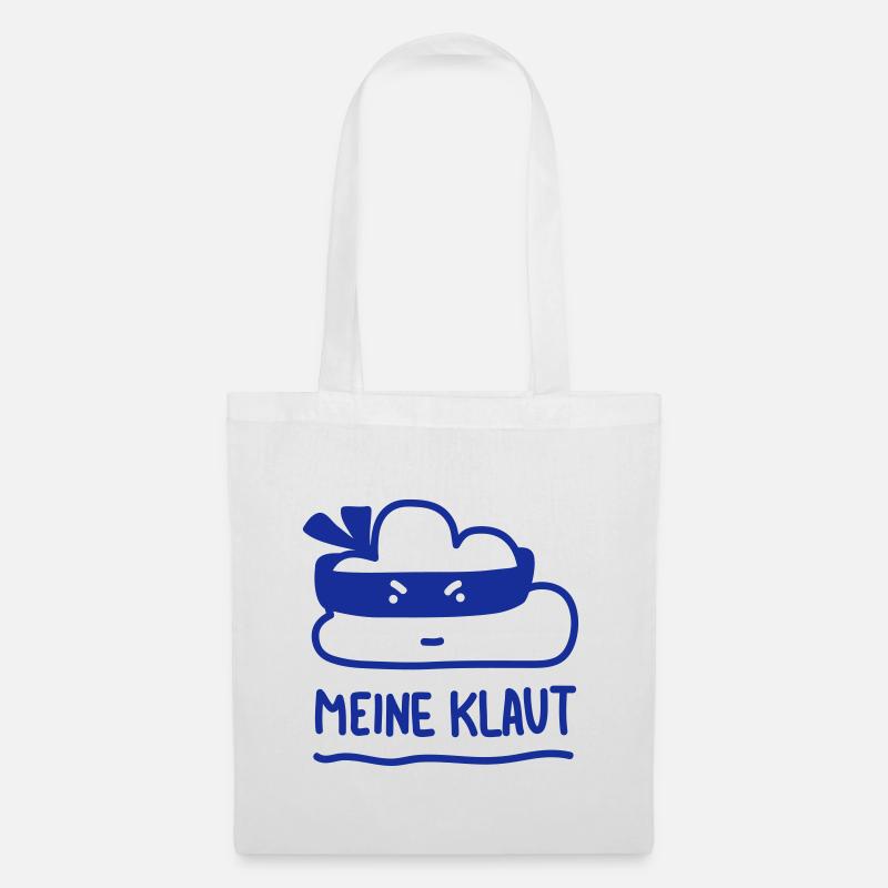 Wenn die Cloud Daten klaut. IT. Webmaster. - Stoffbeutel - Weiß