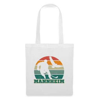 Mannheim, ma ville ! - Sac en tissu - blanc - Devant