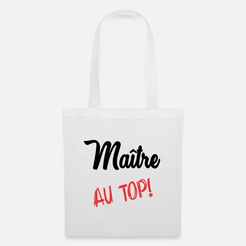 MAÎTRE. MAITRE - Sac en tissu - blanc