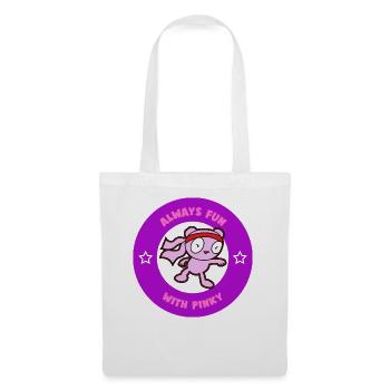 Always fun with Pinky Design. - Tote Bag - white - Front