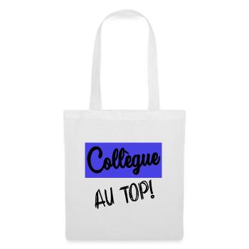 COLLEGUE - Sac en tissu - blanc - Devant
