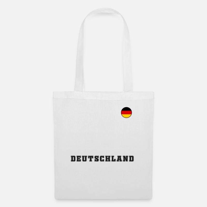 Deutschland - Stoffbeutel - Weiß