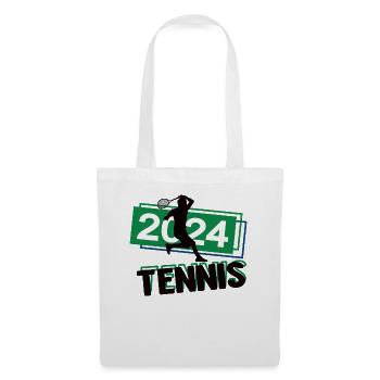 Tennis Spieler Team Turnier Mannschaft in 2024 - Stoffbeutel - Weiß - Vorne