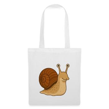 Schnecki - Sac en tissu - blanc - Devant