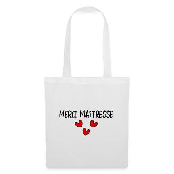 MISTRESS. THANK YOU. THANK YOU MISTRESS. GIFT - Tote Bag - white - Front