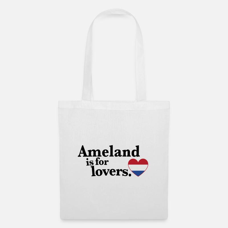 Ameland Lovers - NL I - Stoffbeutel - Weiß