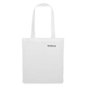 Hamburg GPS Koordinaten super Geschenk - Stoffbeutel - Weiß - Vorne