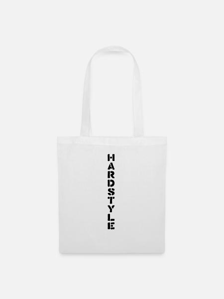 Hardstyle__V019 - Stoffbeutel - Weiß