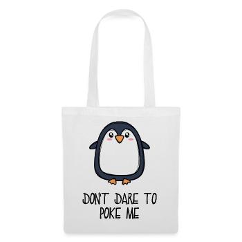 Cool Animal Bird Statement Pingouin Pôle Sud - Sac en tissu - blanc - Devant
