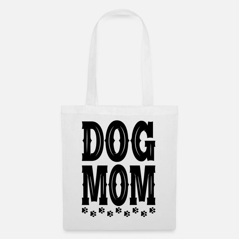 Mère de chiens - Sac en tissu - blanc