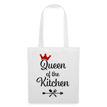 Queen of the Kitchen - Tote Bag - white - Front