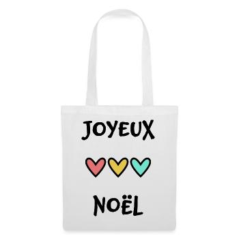 CHRISTMAS. MERRY CHRISTMAS. FIR. HAPPY NEW YEAR - Tote Bag - white - Front