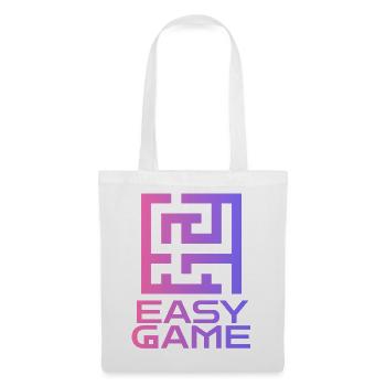 Maze Neon Easy Game Logo - Sac en tissu - blanc - Devant