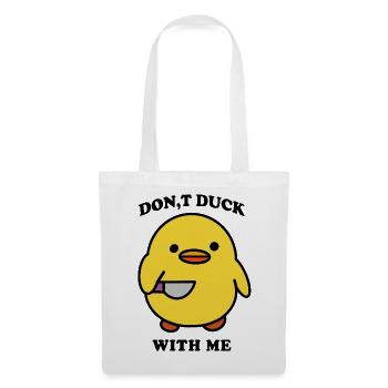 Duck Funny - Tote Bag - white - Front