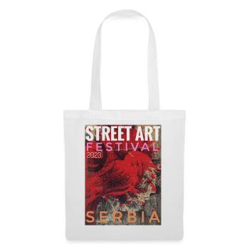 Street Art Festival Serbia 2023 - Stoffbeutel - Weiß - Vorne