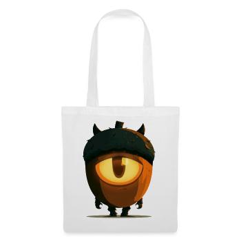 Spooky Cyclops Acorn - Stoffbeutel - Weiß - Vorne