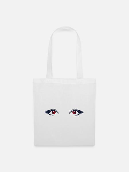 Eyes Augen - Stoffbeutel - Weiß