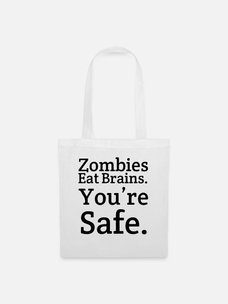 Zombies - Stoffbeutel - Weiß