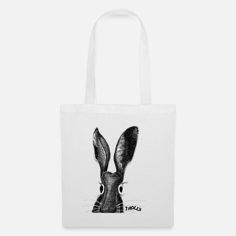 HARE - Tote Bag - white