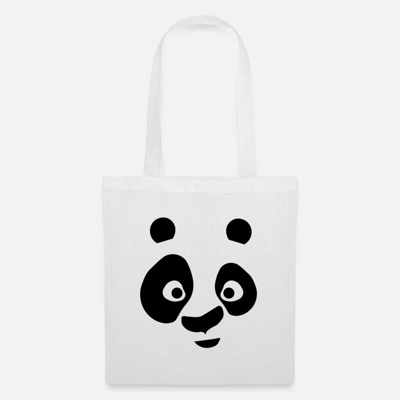 PANDA - Tote Bag - white