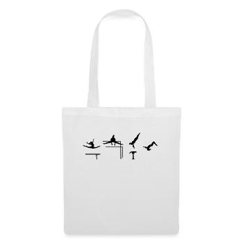 Gymnastics, Gymnast - Tote Bag - white - Front