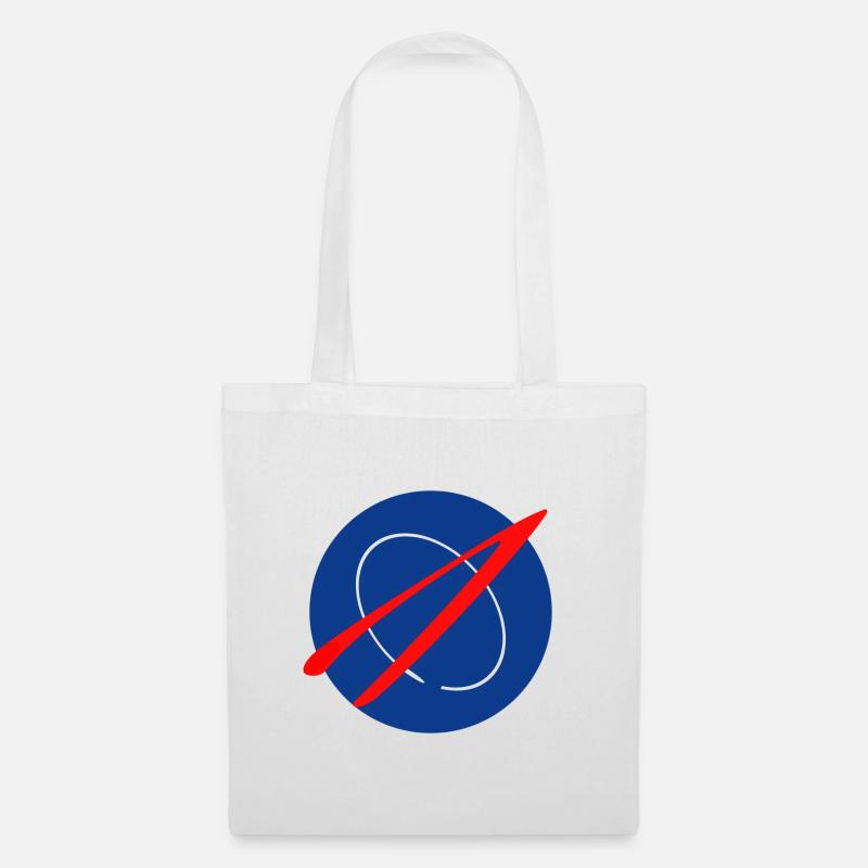 Patch spatial - Sac en tissu - blanc