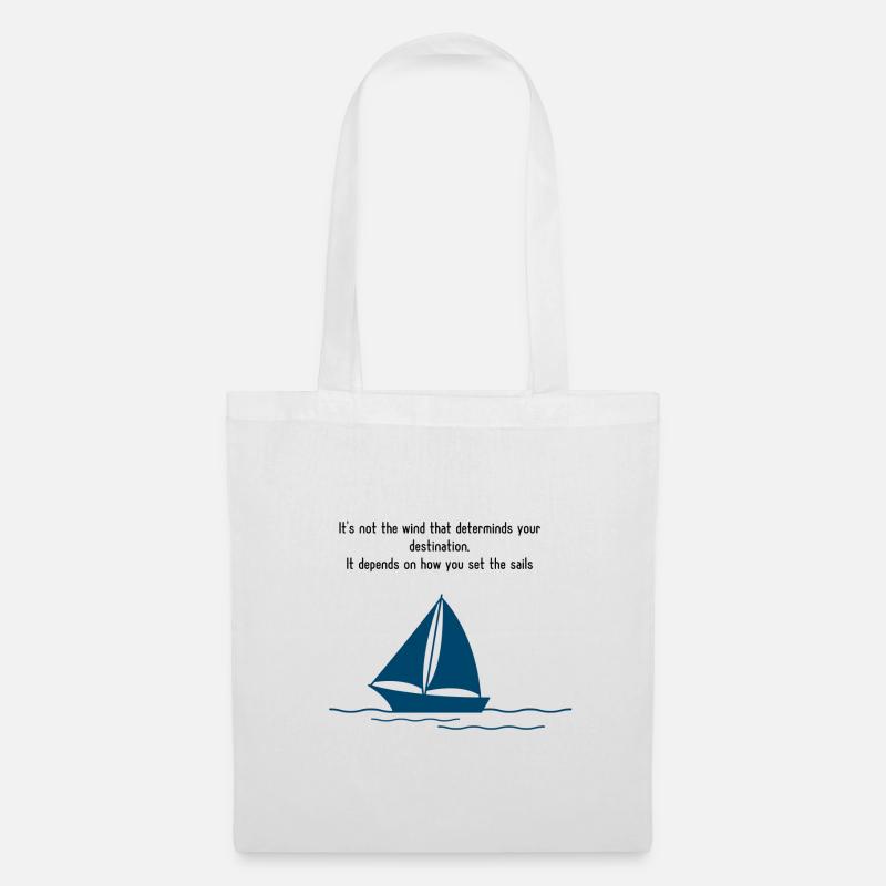 Sailing - Stoffbeutel - Weiß