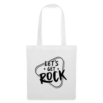 Let´s get Rocked - Stoffbeutel - Weiß - Vorne