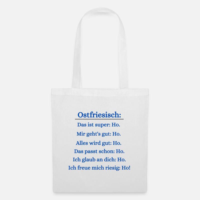 Ostfriesischstunde - Stoffbeutel - Weiß