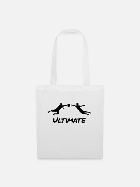 Ultimate Frisbee - Men - Stoffbeutel - Weiß