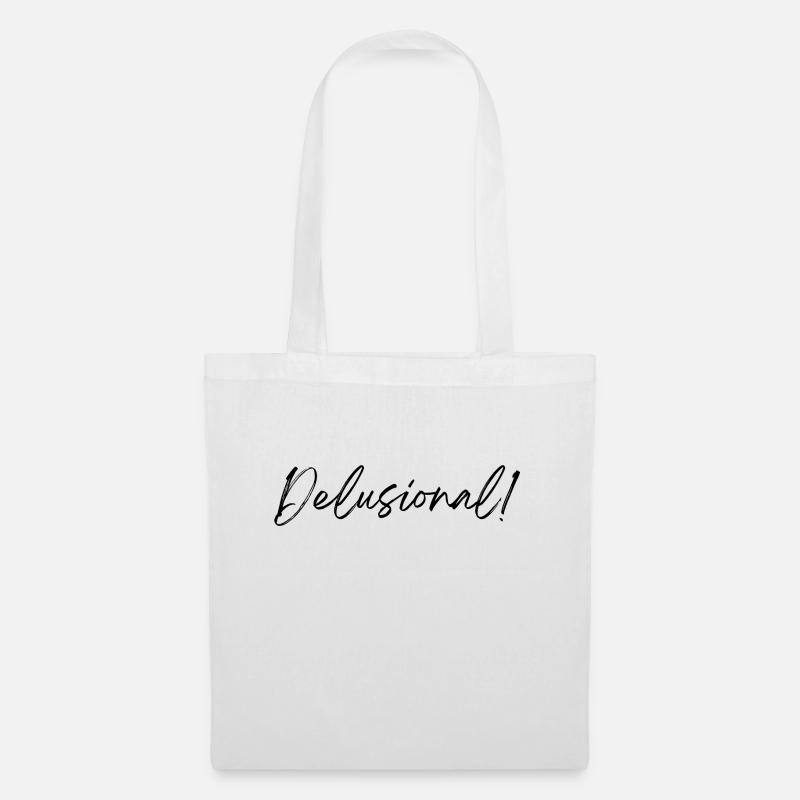 Delusional - Tote Bag - white