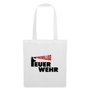 Freiwillige Feuerwehr - Stoffbeutel - Weiß - Vorne