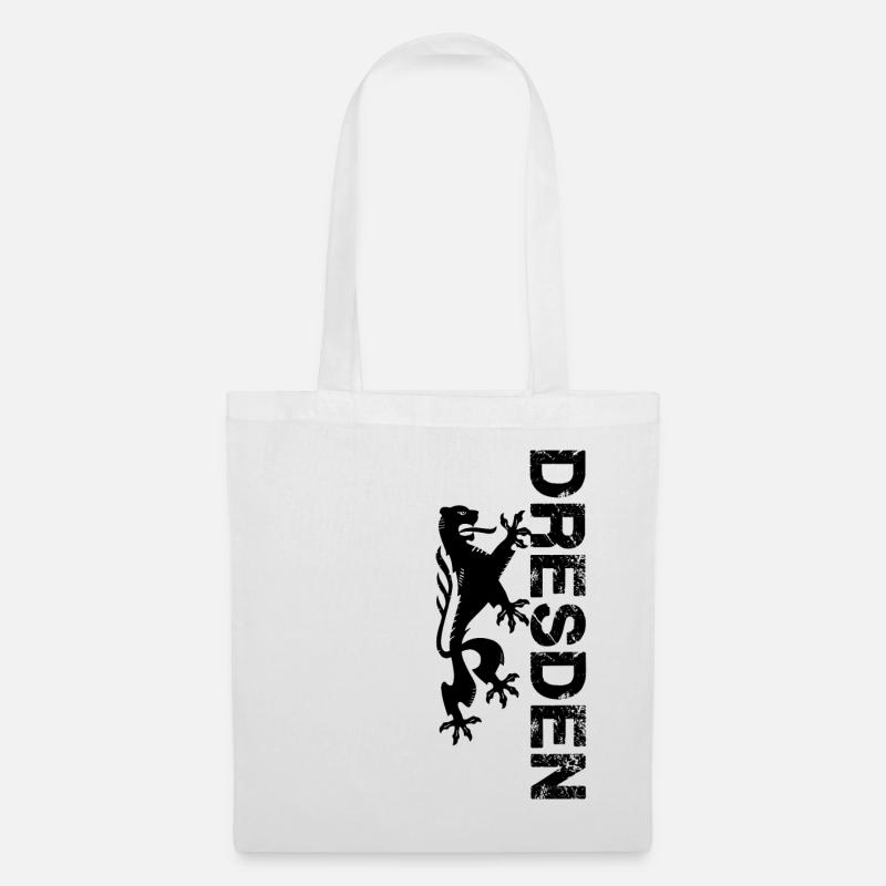 Dresden - Stoffbeutel - Weiß
