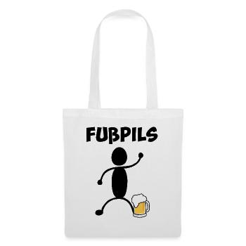 Fußpils - Sac en tissu - blanc - Devant