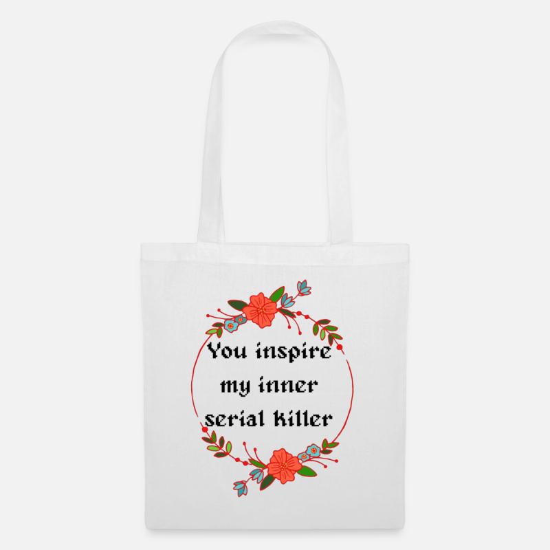 Serial killer - Stoffbeutel - Weiß