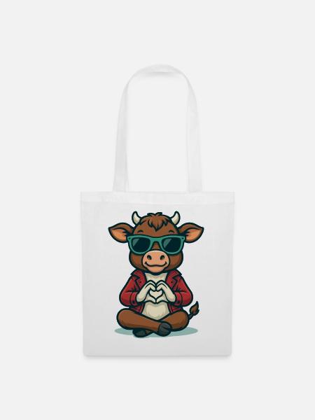 Calf Love Style - Stoffbeutel - Weiß