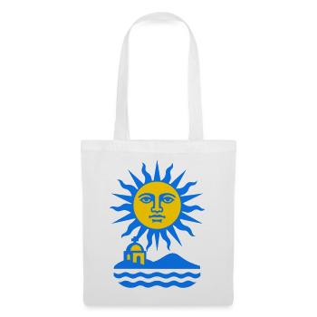 Greece Sun Art - Stoffbeutel - Weiß - Vorne